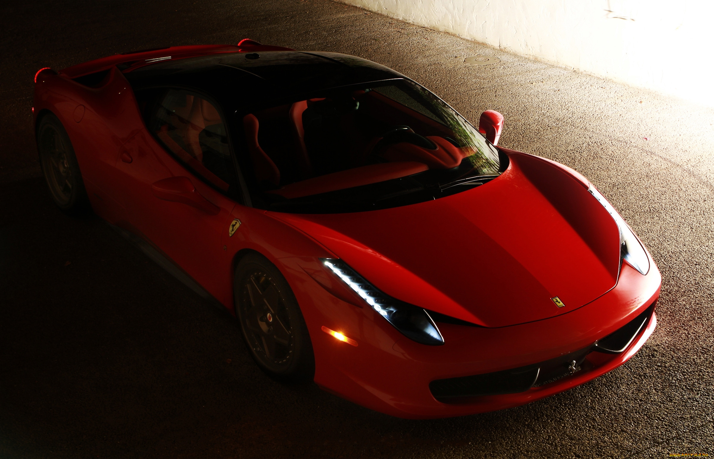 , ferrari, 458, italia, red, , , , , 